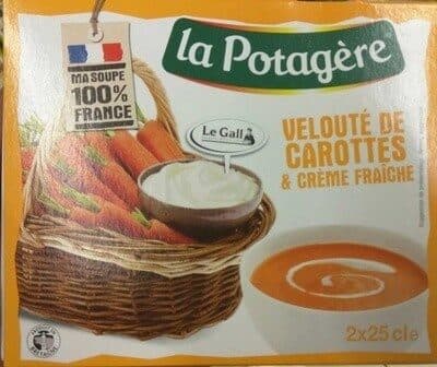 La Potagère Velouté de Carottes & Crème Fraiche packshot