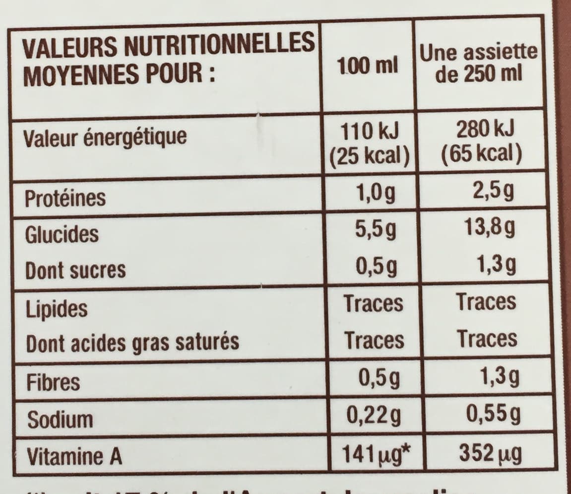 Sans marque Mouliné Légumes Variés packshot