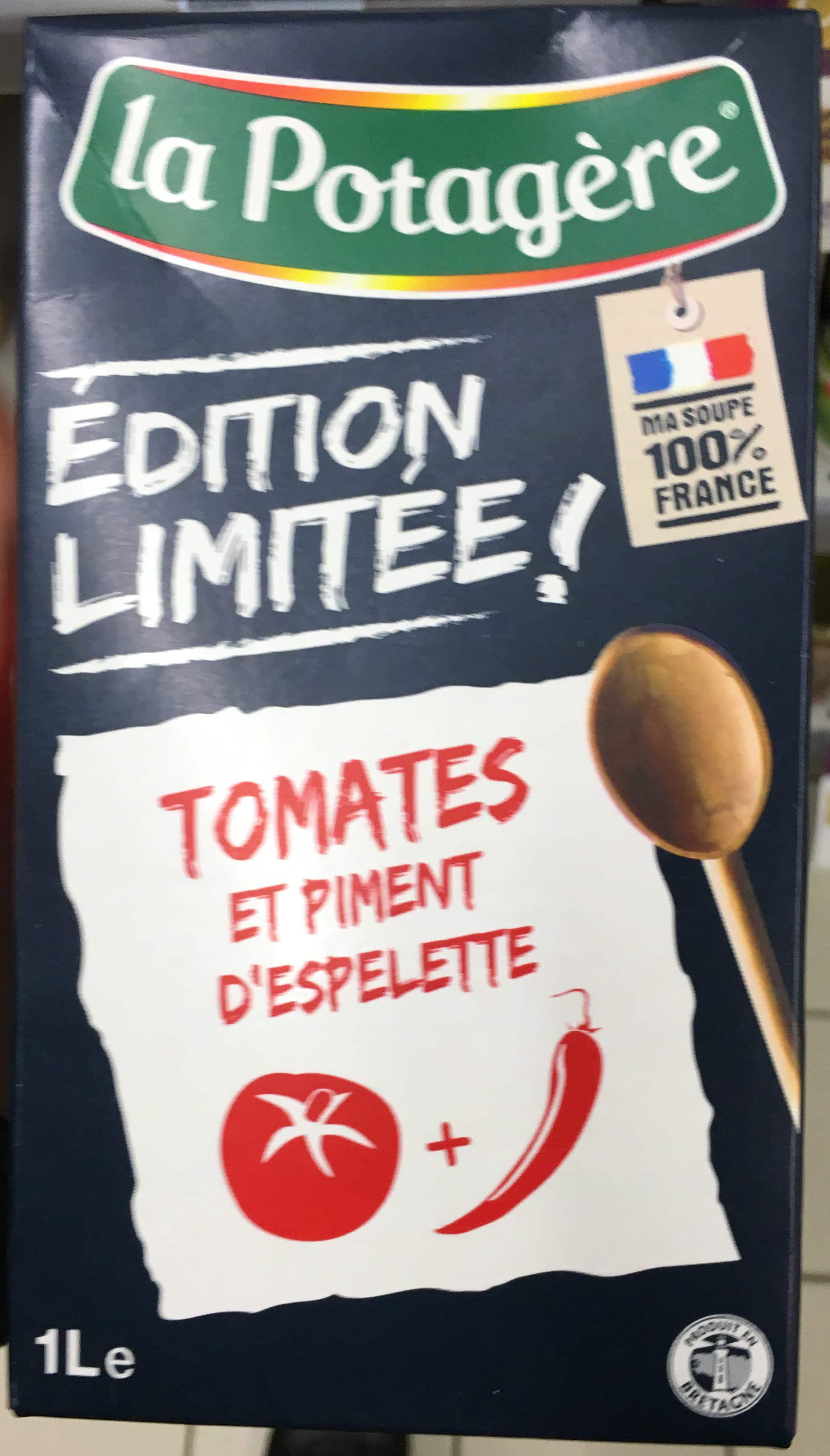 La Potagère Édition Limitée! Tomates et Piment d'Espelette packshot