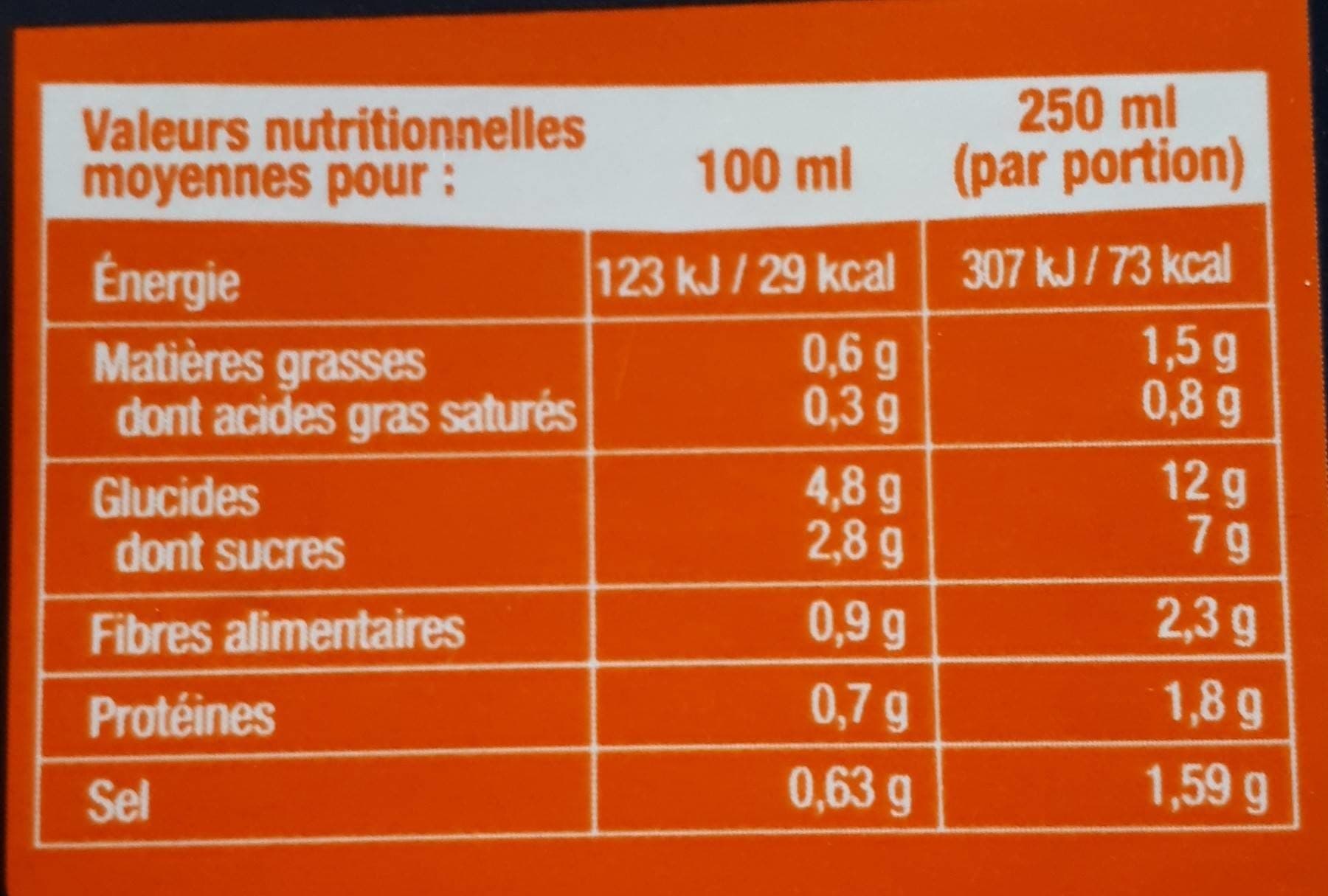 La Potagère Soupe Potiron Carottes et pointe d'estragon packshot
