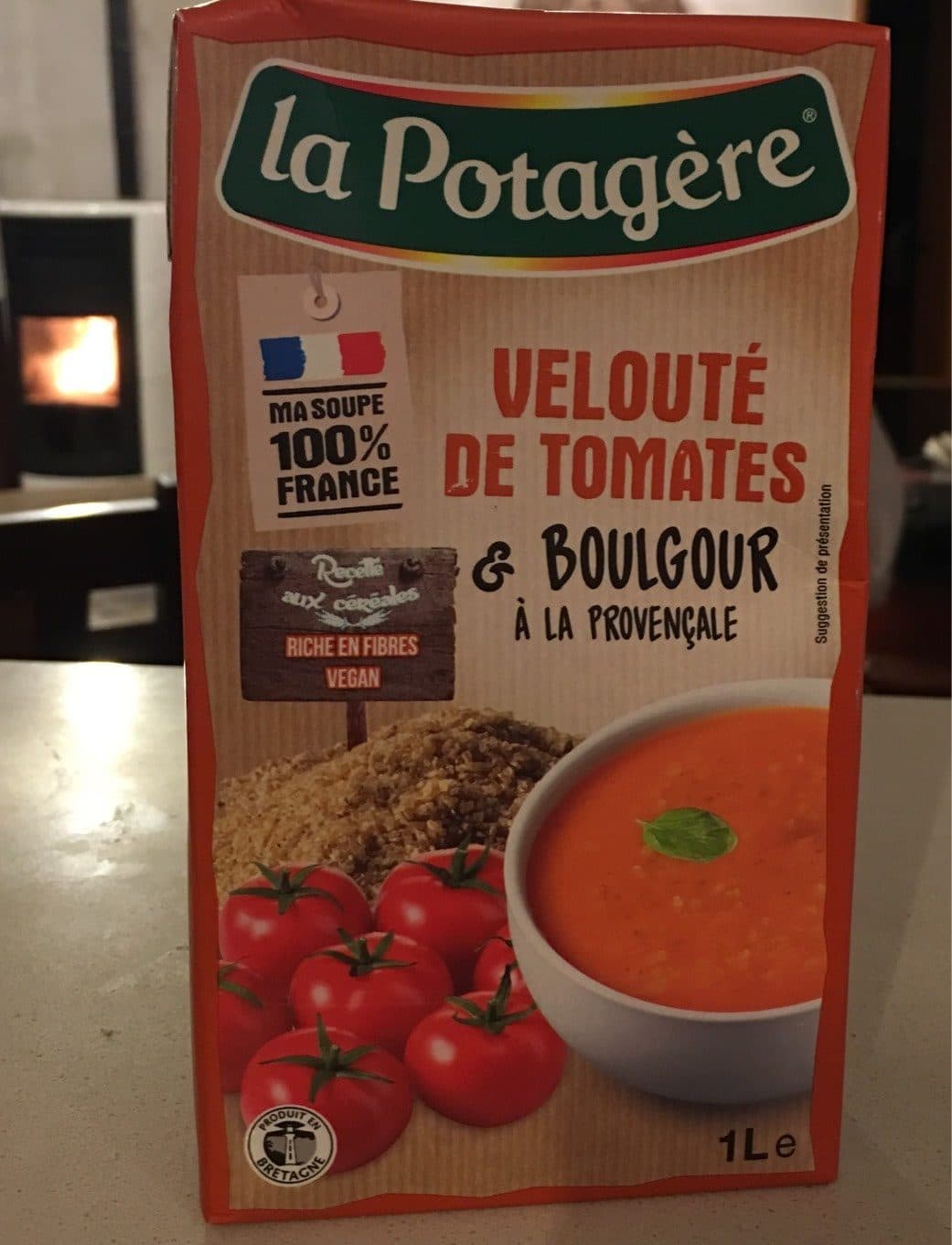 La Potagère Velouté de tomates et boulgour à la provencale packshot