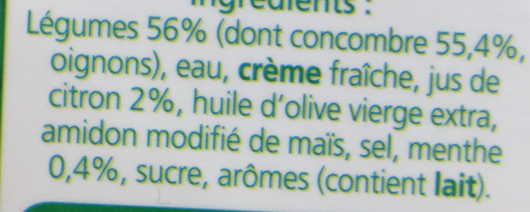 La Potagère Gaspacho Vert packshot