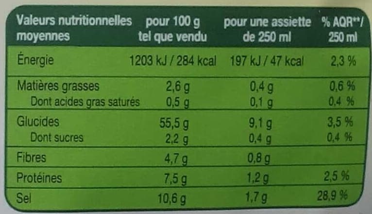 La Potagère Velouté de poireaux et pommes de terre packshot