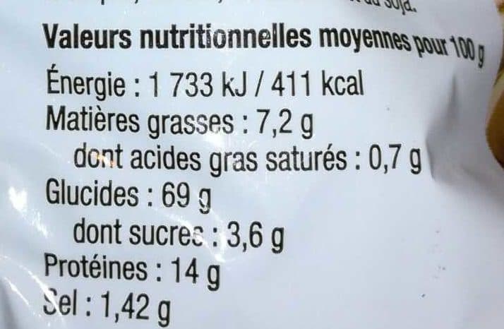 La potagère Croutons nature bio au blé complet packshot