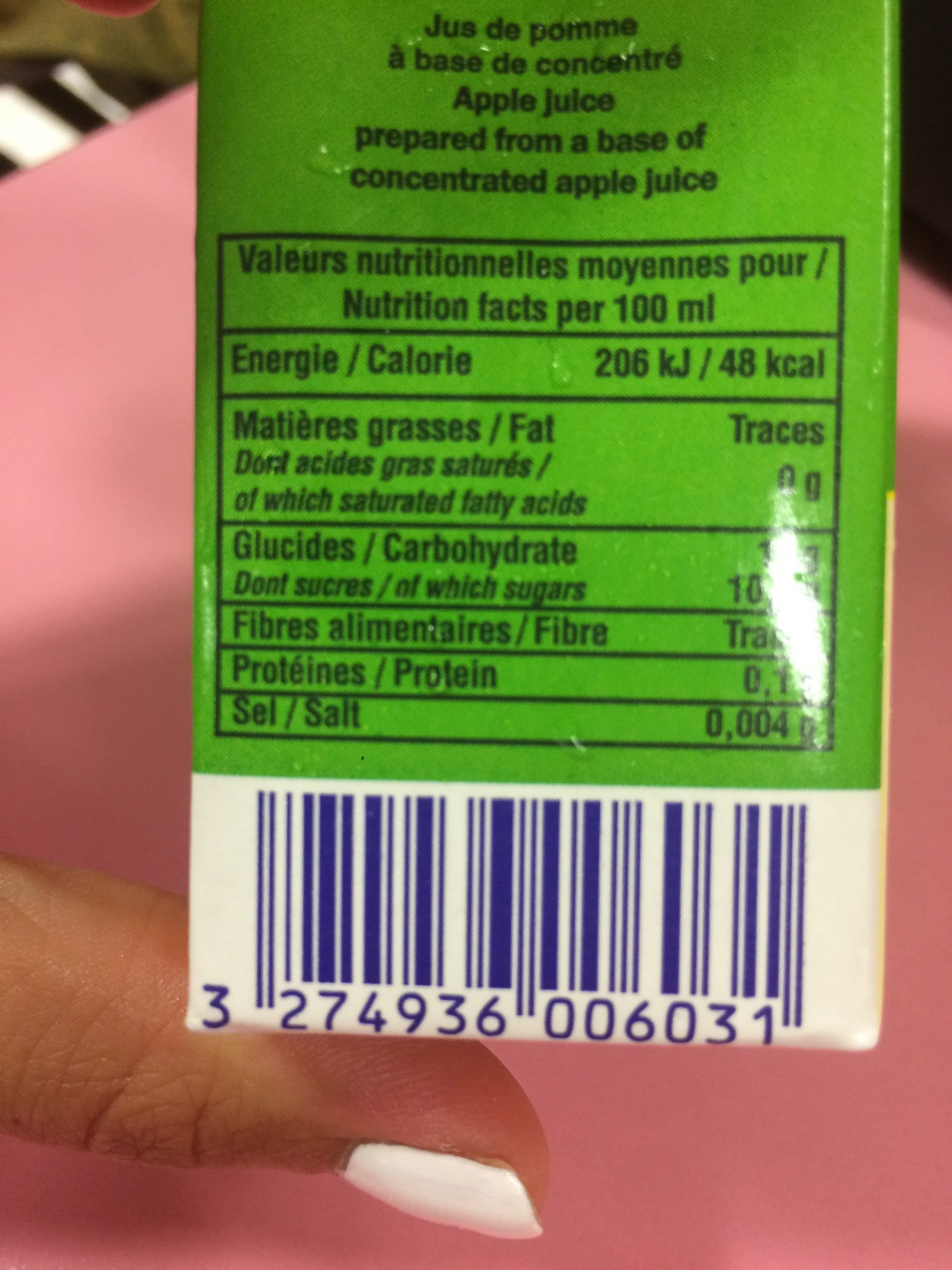 bop Jus De Pomme BOPI packshot