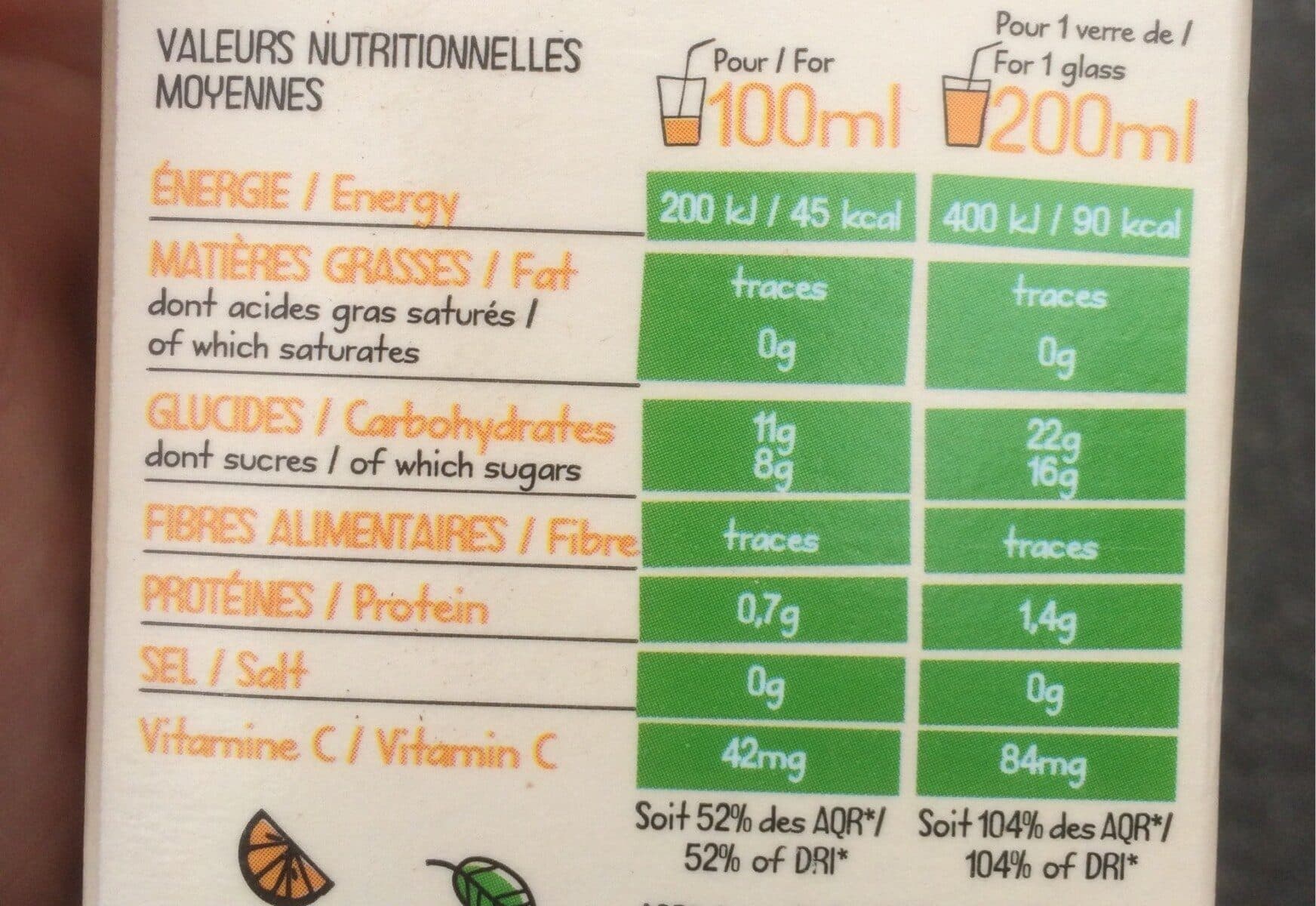 Plein Fruit Jus d'Orange Pulpé packshot