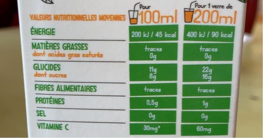 Plein Fruit 100 % pur jus d'orange douce packshot