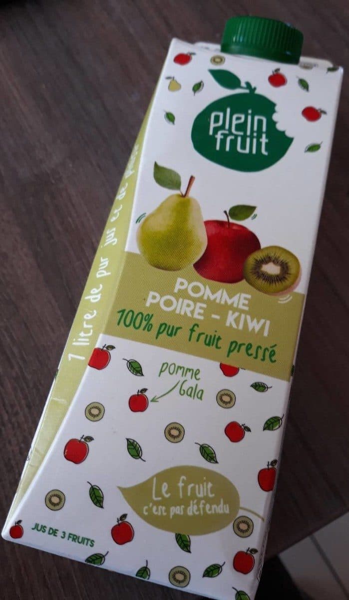Plein Fruit Jus Pomme-poire - kiwi packshot