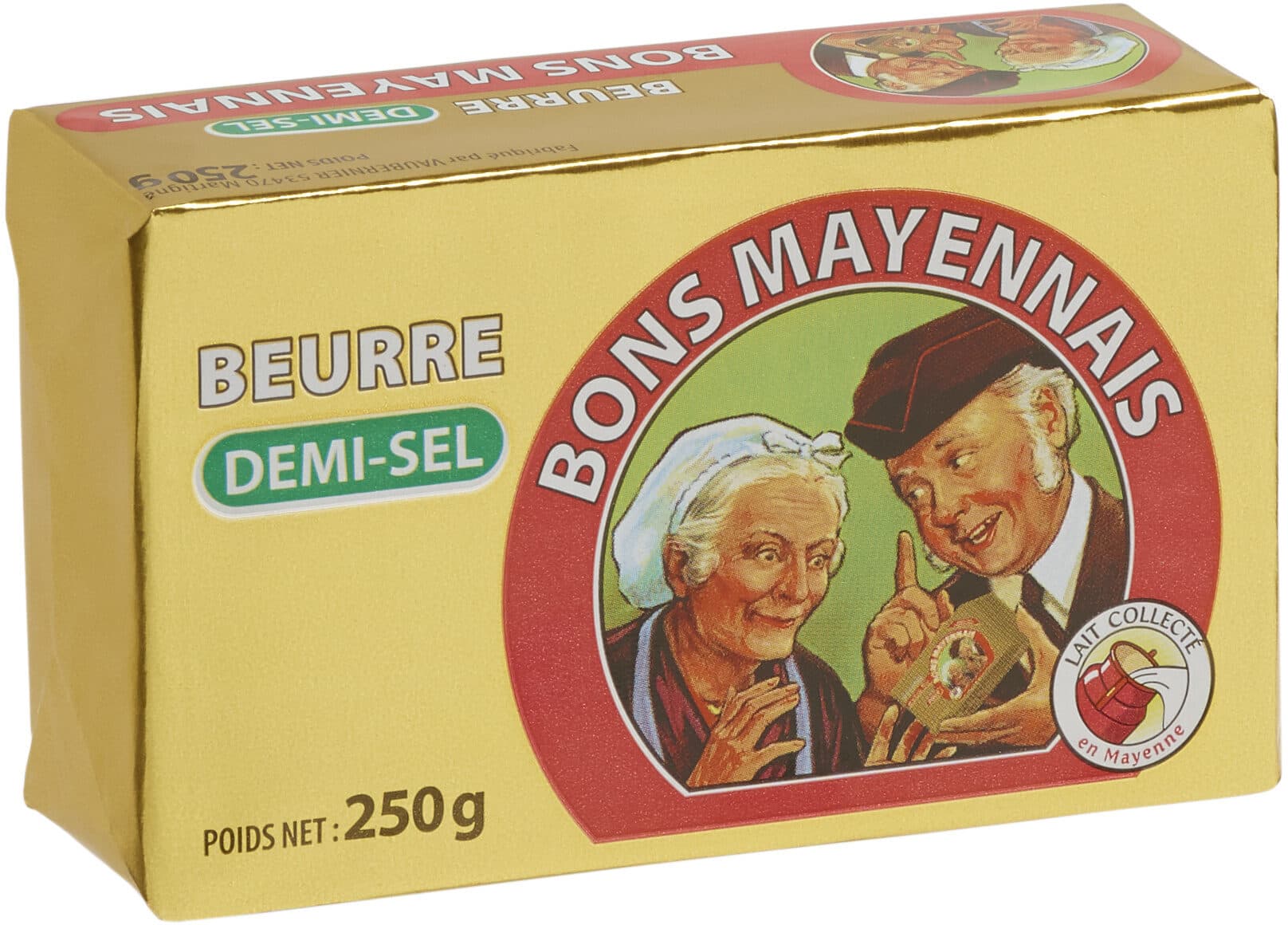 Bon Mayennais Beurre 1/2sel packshot