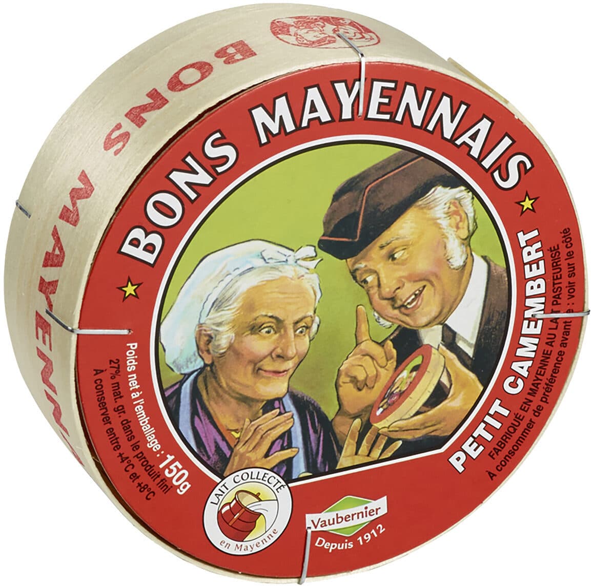 Bons mayennais Petit Camembert packshot