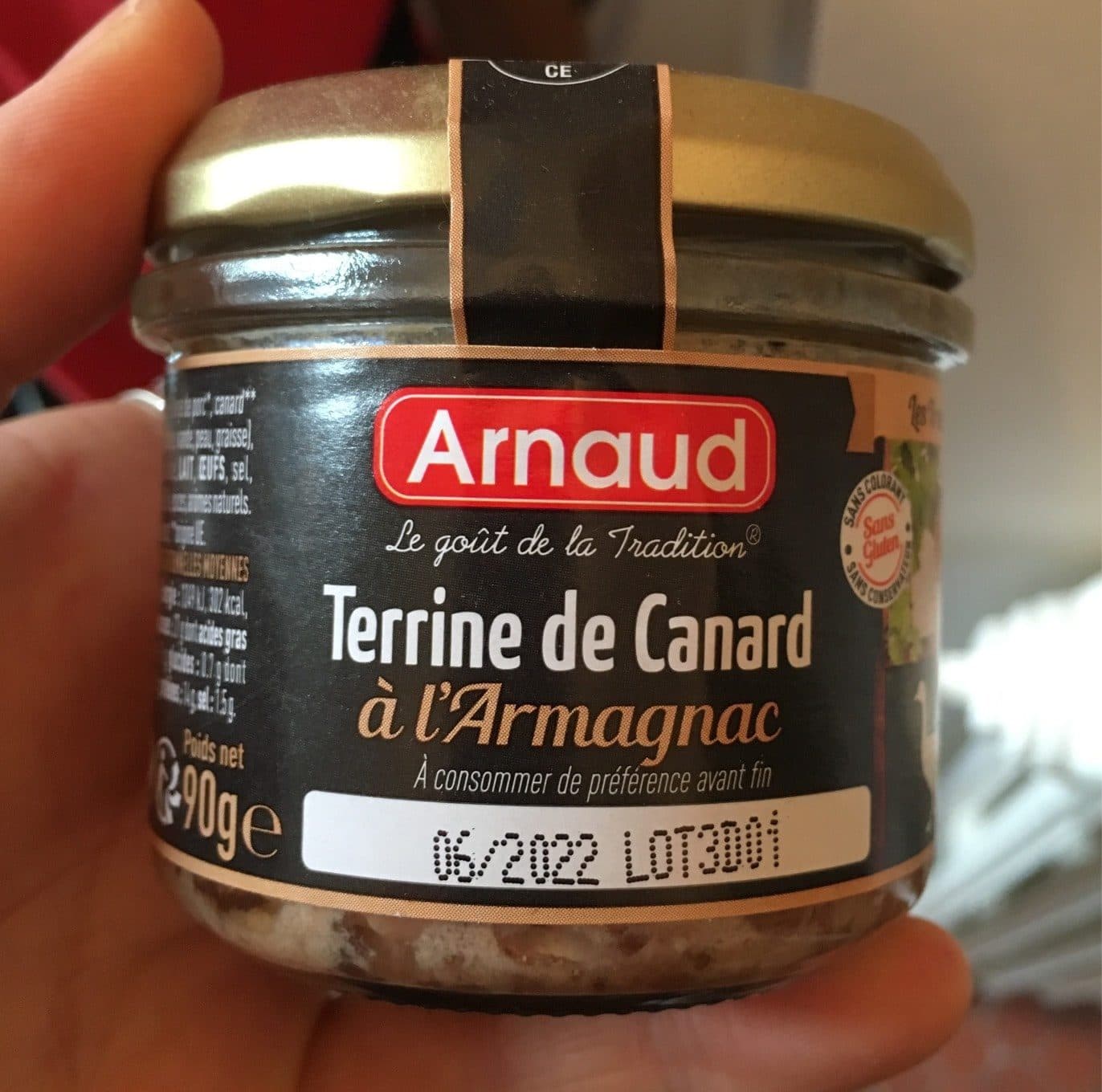 Arnaud Terrine de canard à l'Armagnac packshot