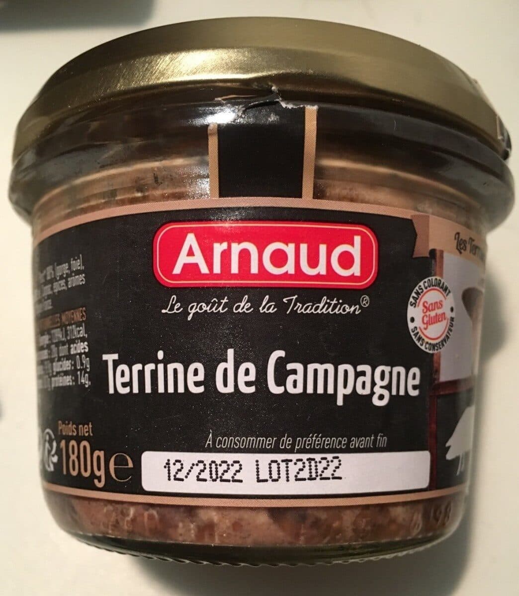 Arnaud Terrine de campagne packshot