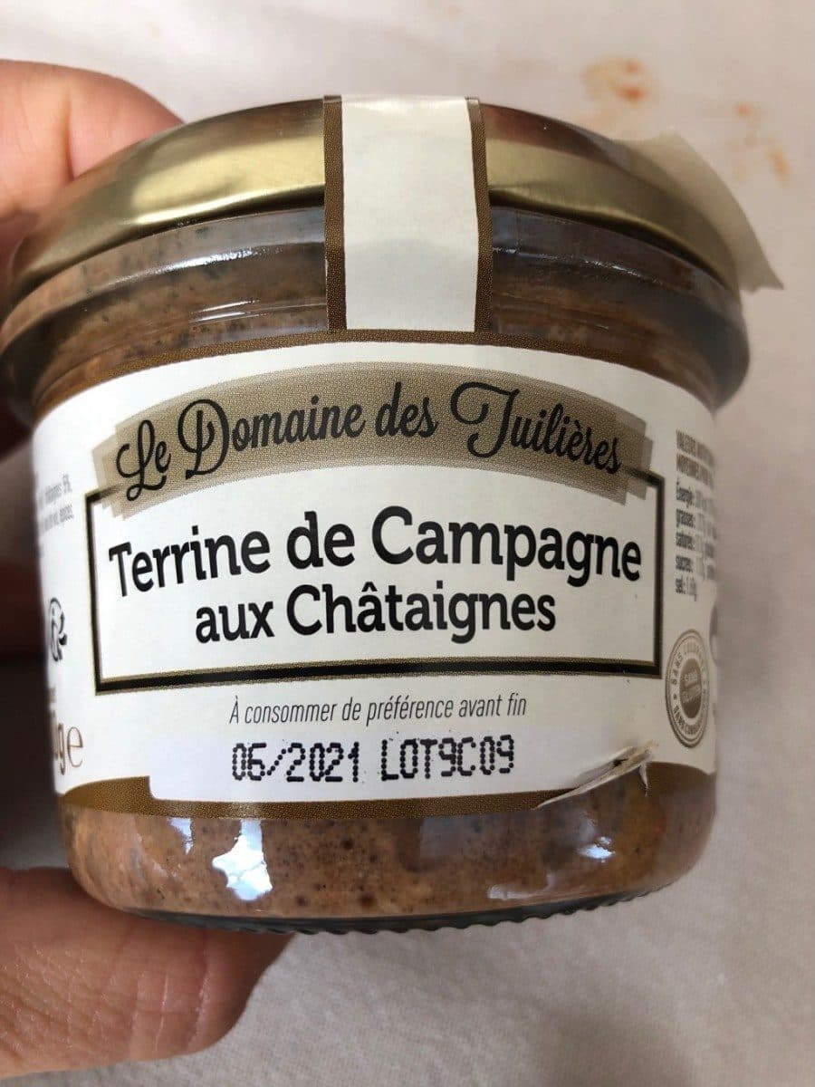 Open Food Facts Terrine de campagne aux chataignes packshot