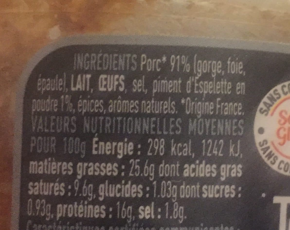 Arnaud Terrine de campagne packshot