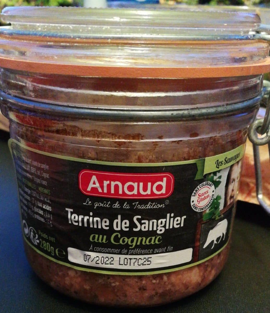 Arnaud Terrine de sanglier packshot