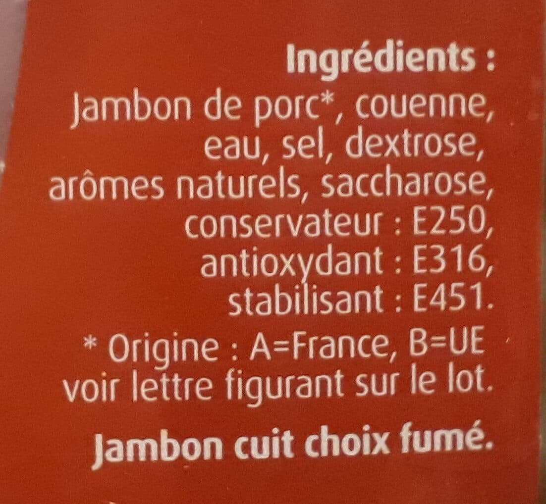 Petitgas Jambon fume grill 3tranches a cuire s/skin 300g petitgas packshot