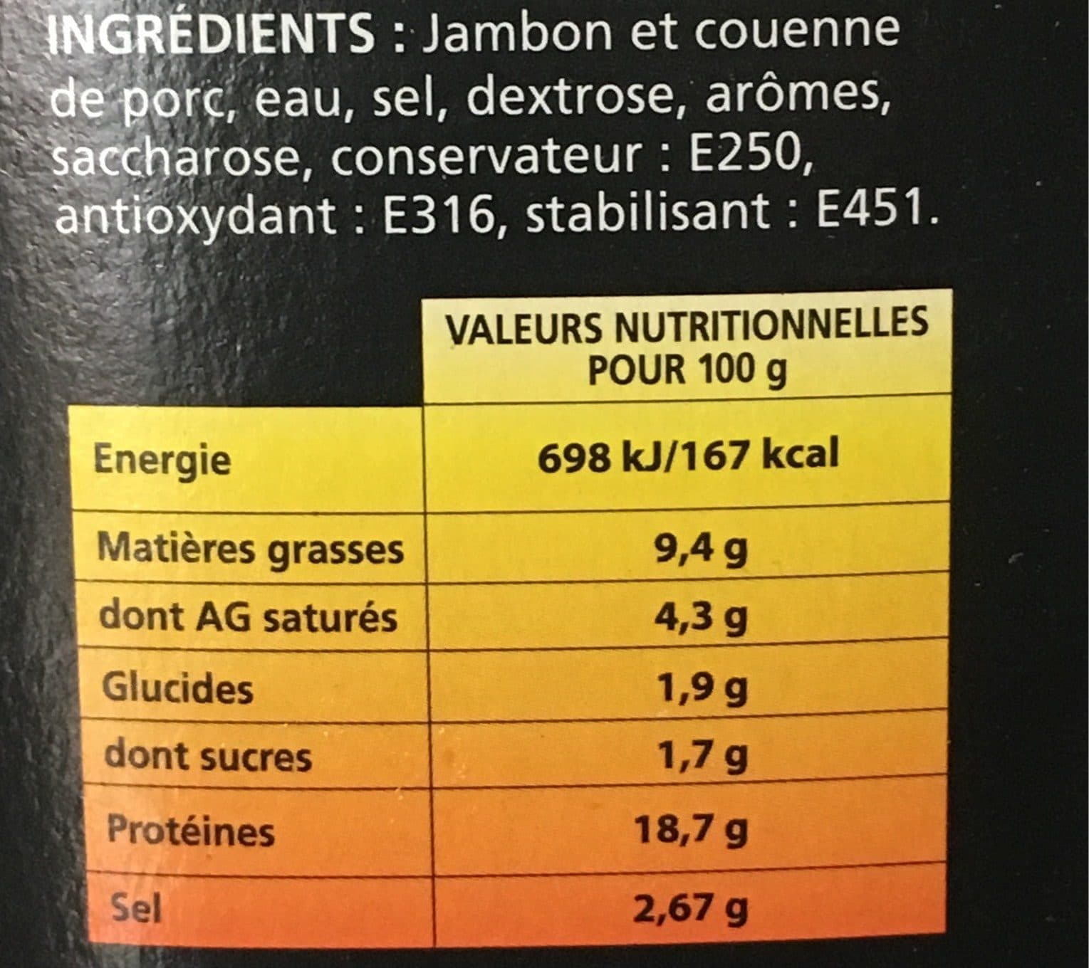 Maximo Jambon grill packshot