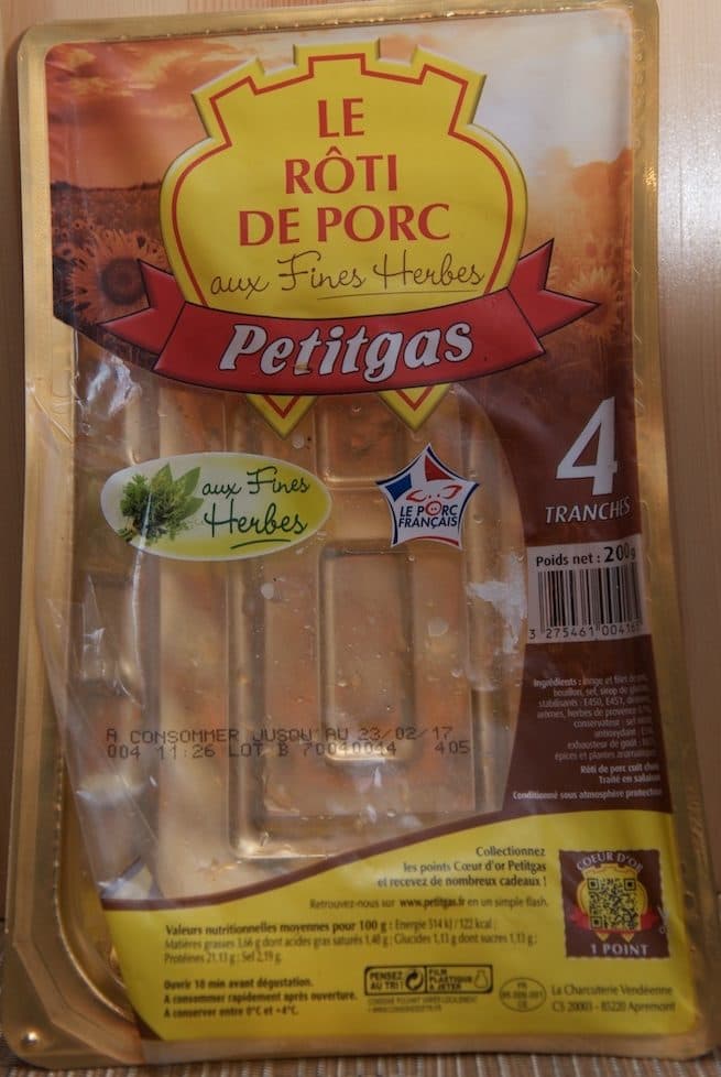Petitgas Le Rôti de Porc aux Fines Herbes packshot