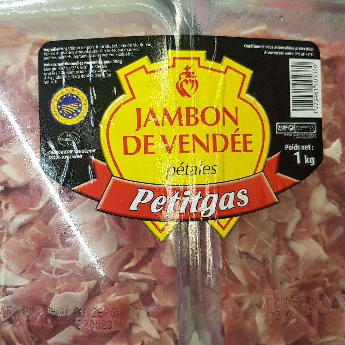 Open Food Facts Jambon de Vendee packshot