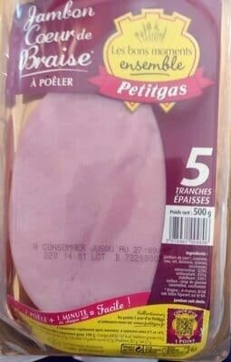 Petitgas Mbon coeur de braise Petitgas 5 tranches epaisses packshot