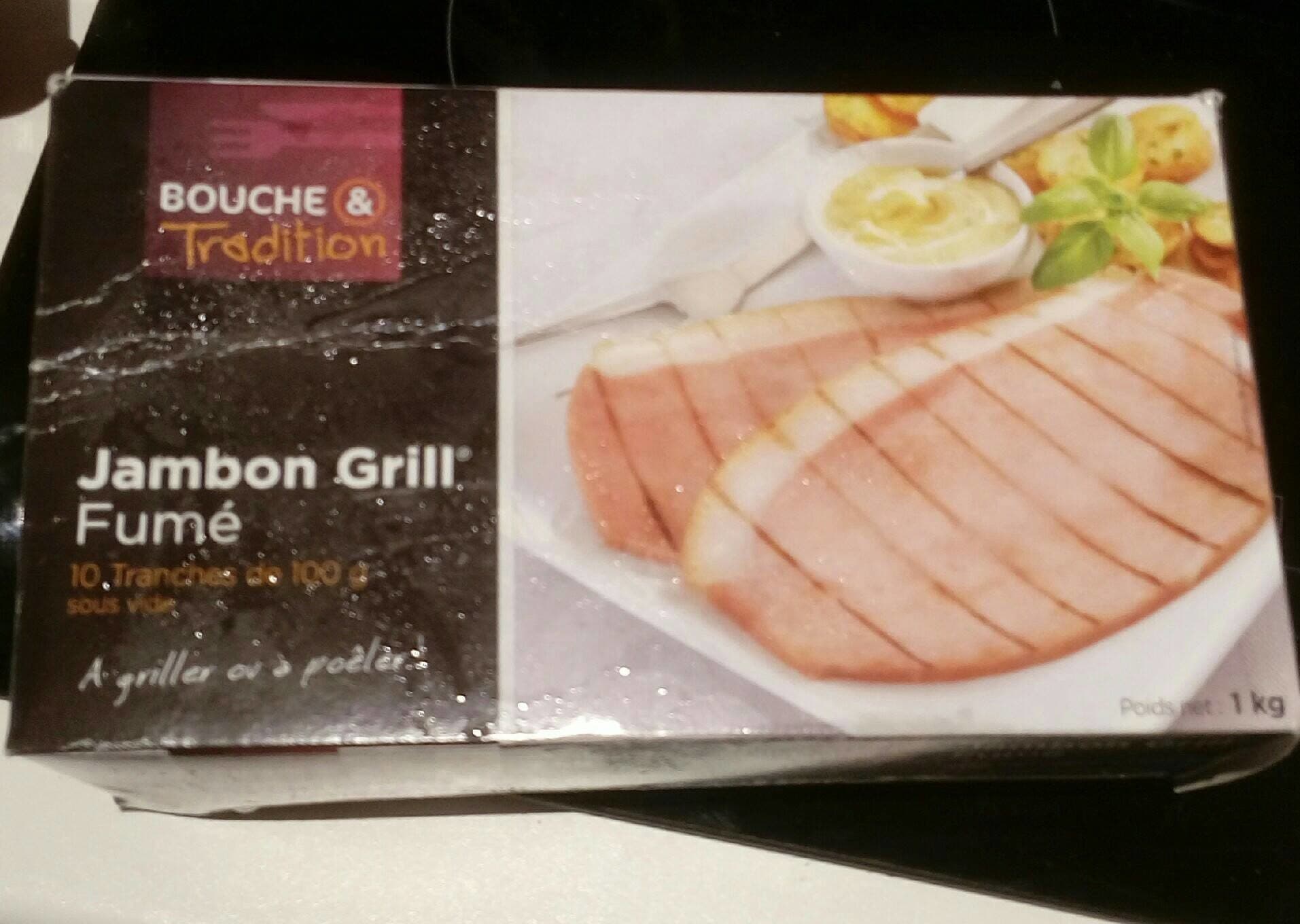 Bouche et Tradition Jambon grill fumé packshot