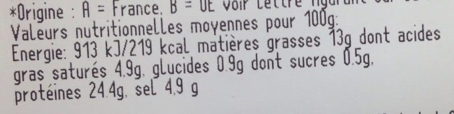 Open Food Facts Petales de jambon cru packshot