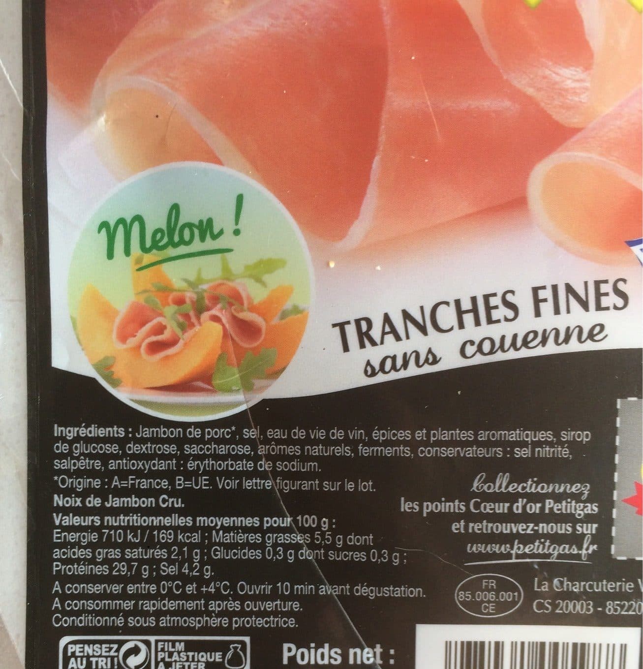 Petitgas Noix de Vendée PETITGAS, 24 tranches packshot