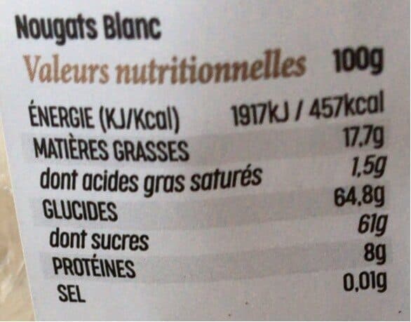 Feraud Nougat blanc packshot