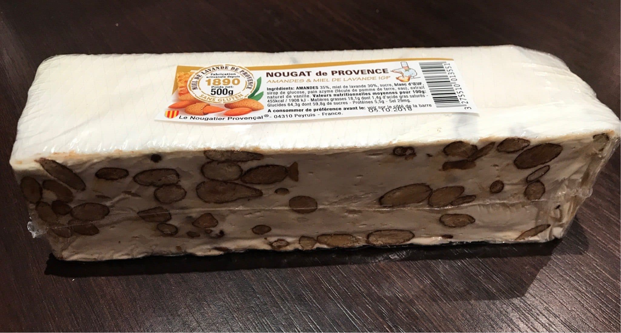 Open Food Facts Nougat de Provence packshot