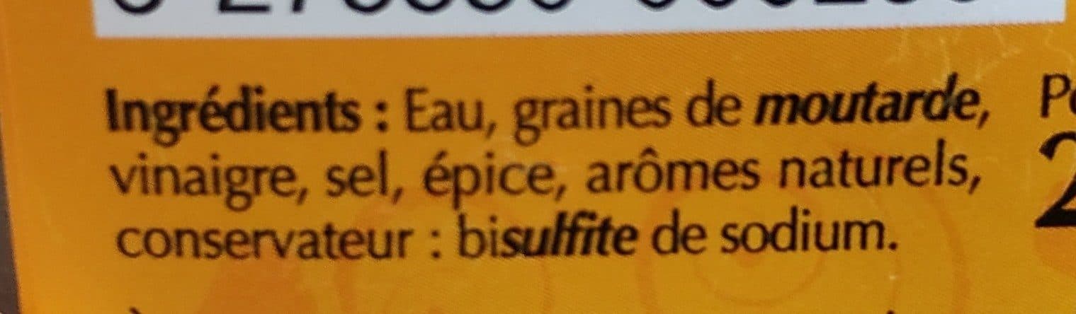 Alélor Moutarde d'Alsace Douce packshot