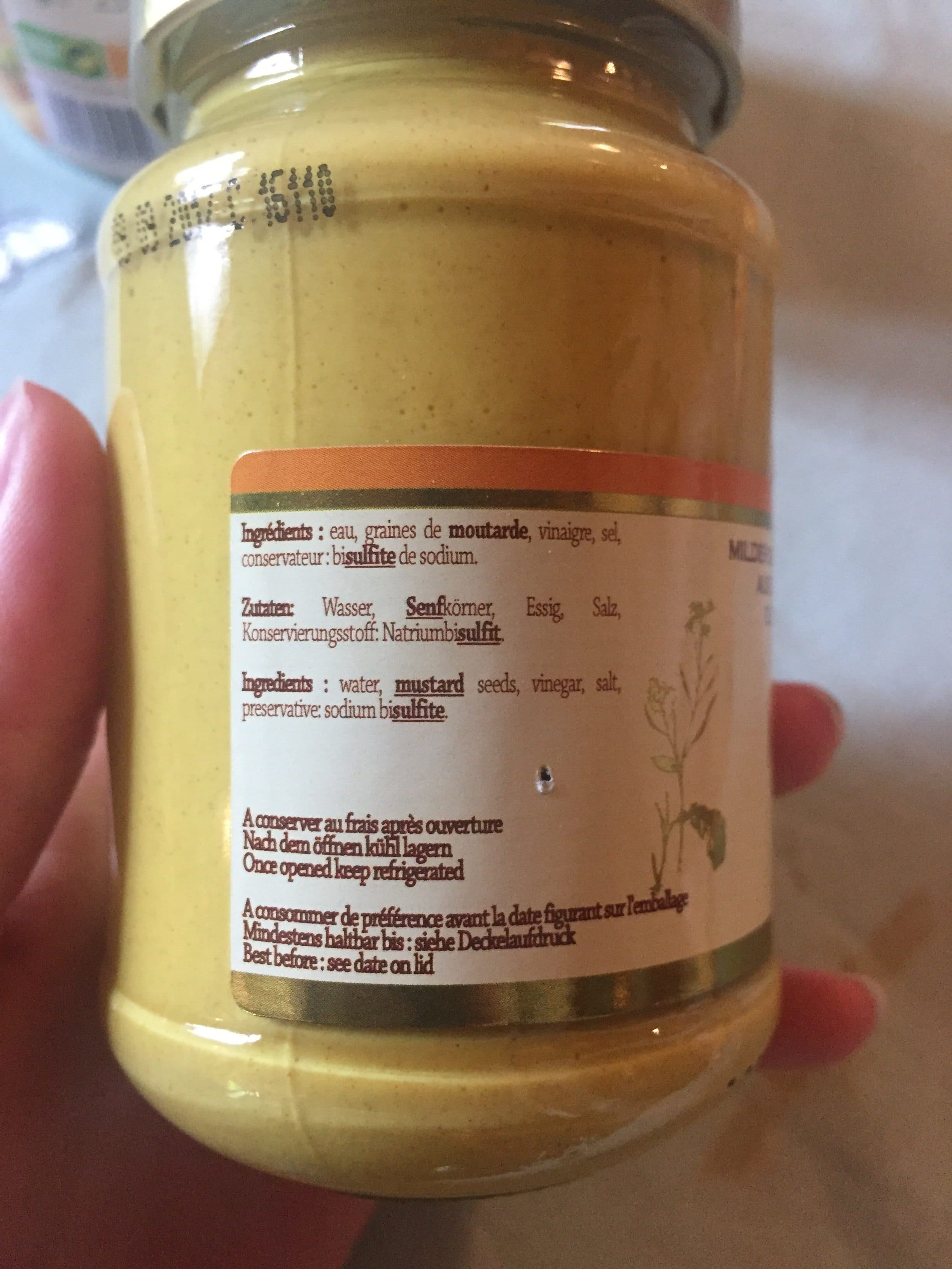 Les Frères Stumpf Moutarde Douce packshot