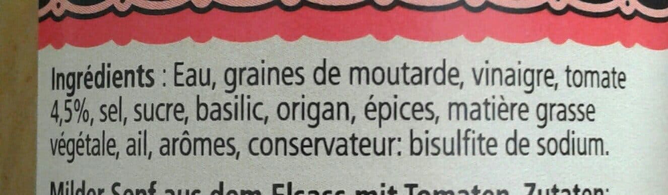 Les Frères Stumpf Moutarde douce à la tomate packshot