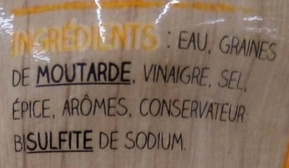 Alélor Moutarde douce packshot