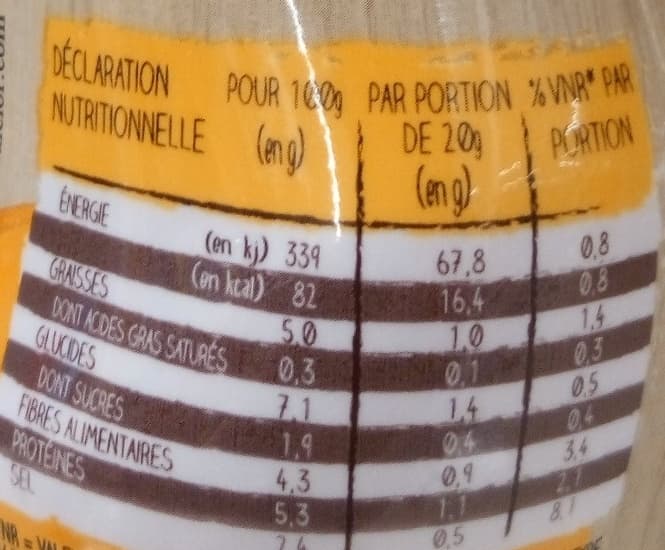 Alélor Moutarde douce packshot