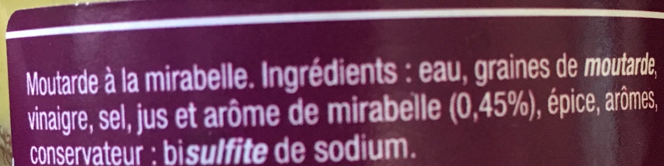 Alélor Moutarde Mirabelle packshot
