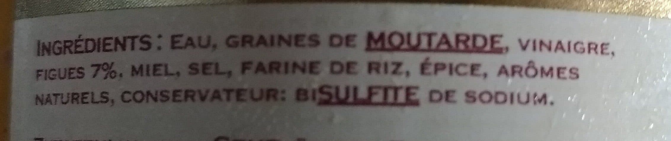 Les Frères Stumpf Moutarde aux figues packshot