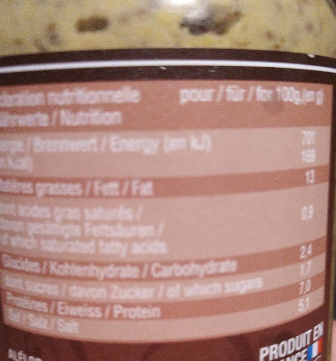 Alélor Moutarde à l'ancienne packshot