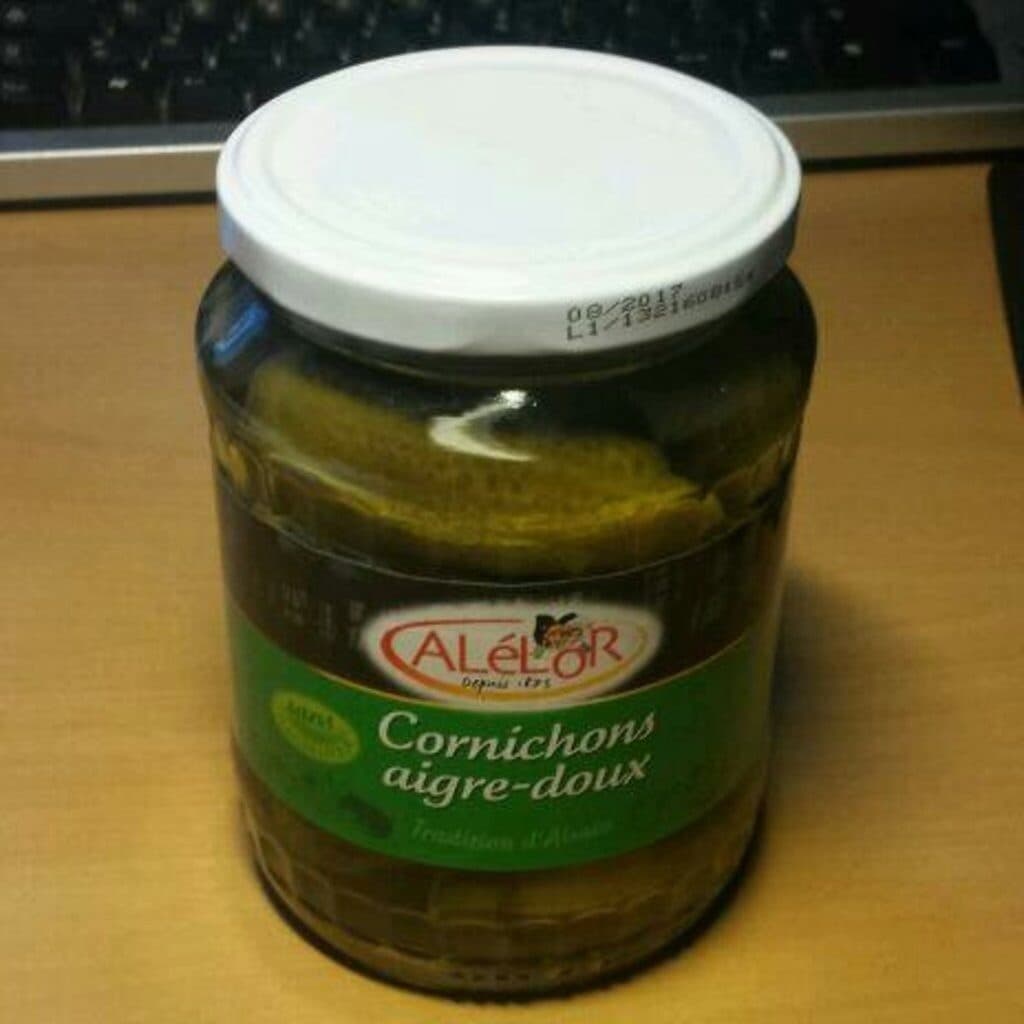 Alélor Alelor cornichon aigre doux packshot