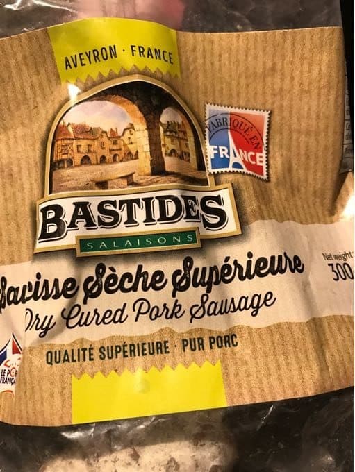 Bastides Salaisons Saucisse Sèche Supérieure à l'Ancienne packshot