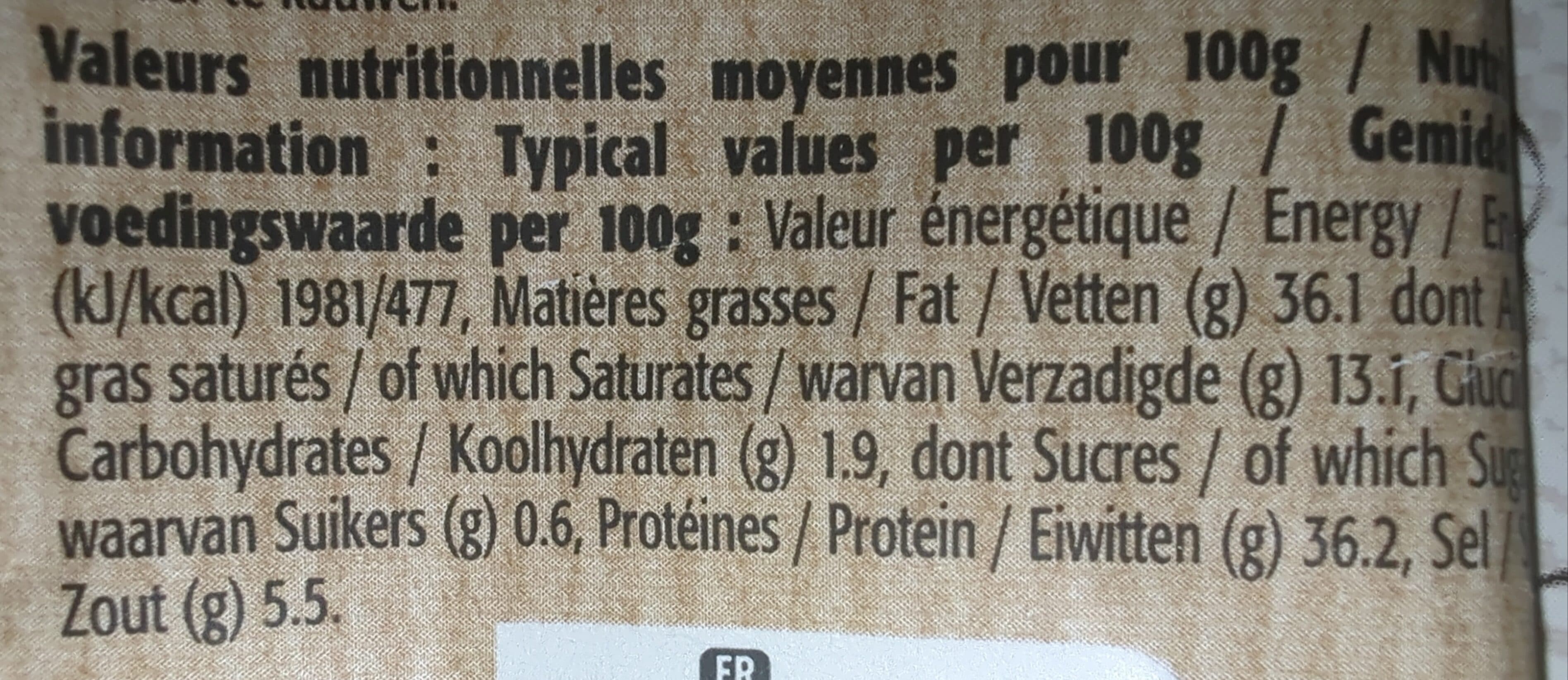 Bastides Salaisons Grelots Nature packshot