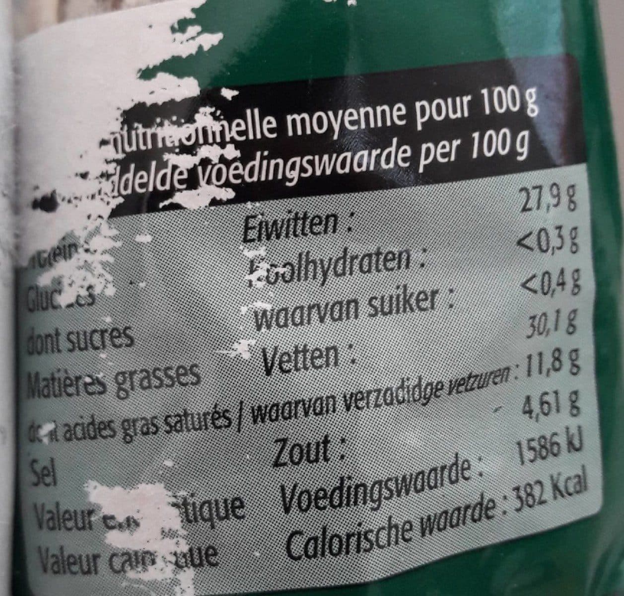 Open Food Facts Saucisson sec supérieur bridé à la main packshot