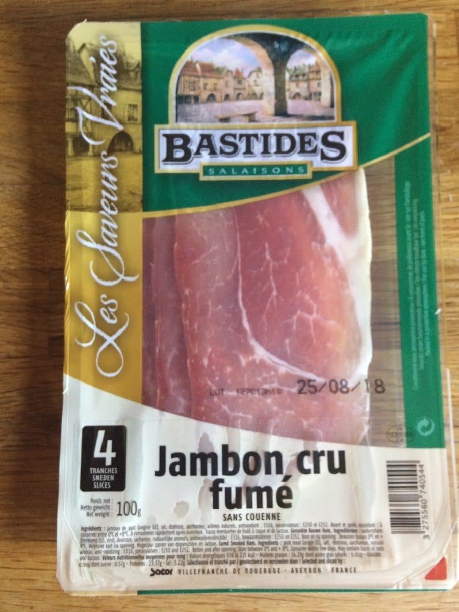 Bastides Salaisons Jambon cru fumé packshot