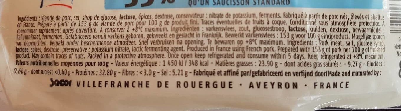 Bastides Salaisons Saucisson Sec packshot