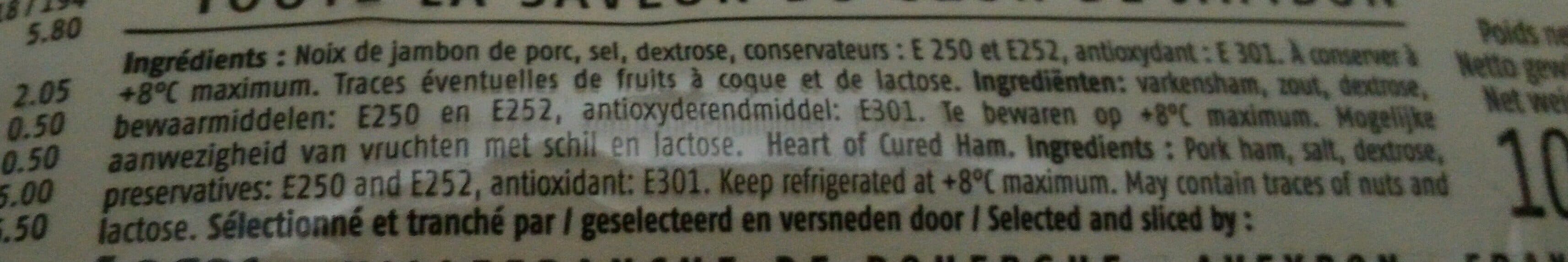 Bastides Salaisons Noix de jambon packshot