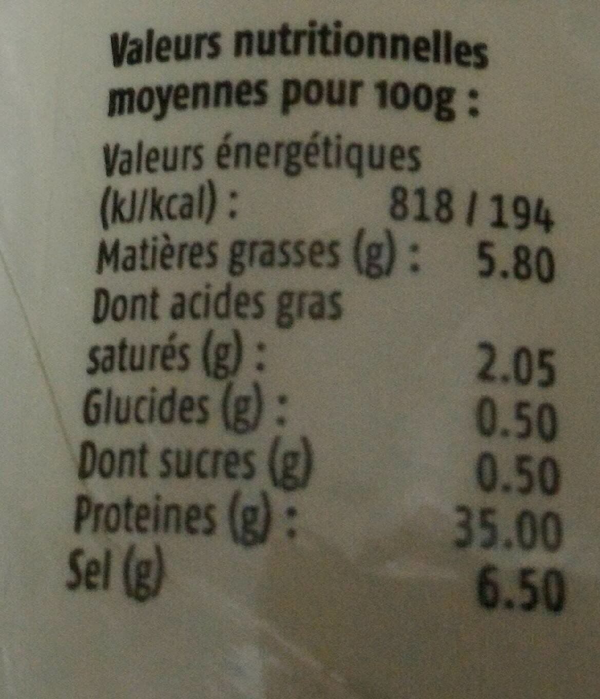 Bastides Salaisons Noix de jambon packshot