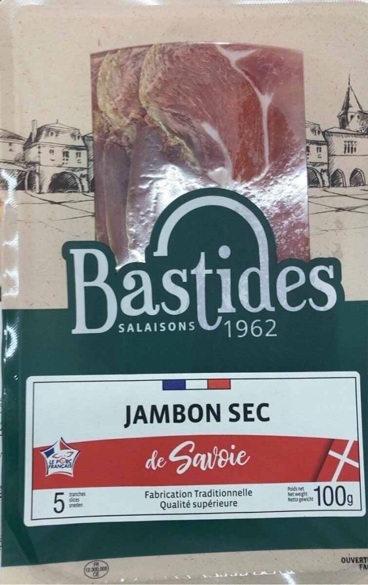 Bastides Salaisons Jambon sec packshot