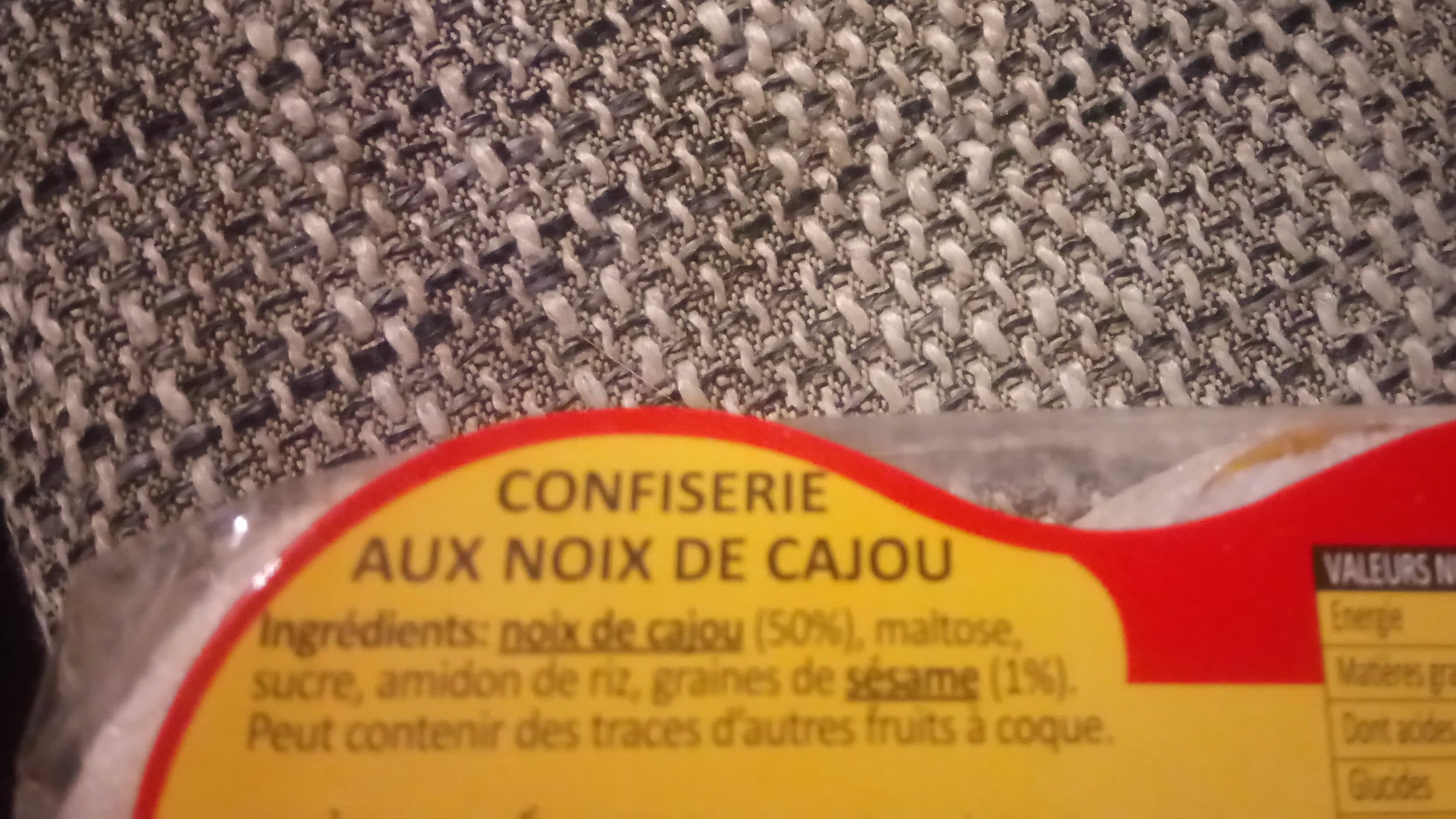 Yên Nhung Confiserie aux noix de cajou packshot