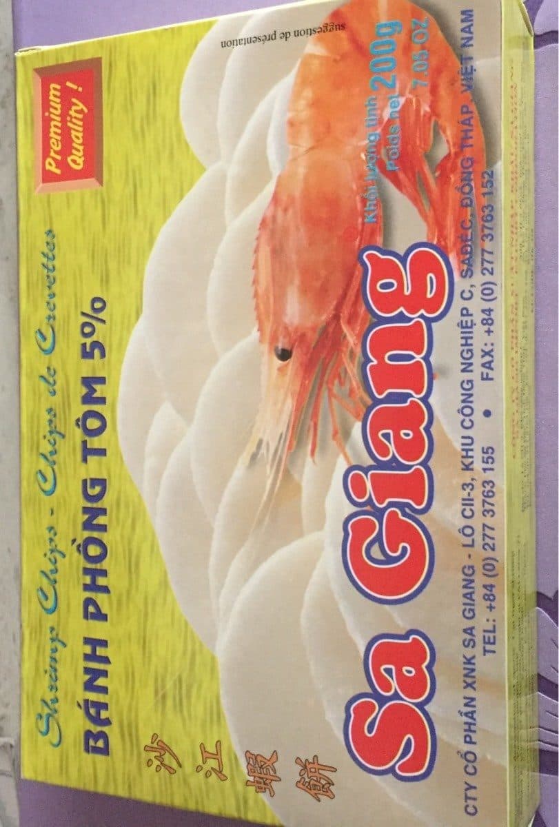 Open Food Facts Chips de crevettes packshot