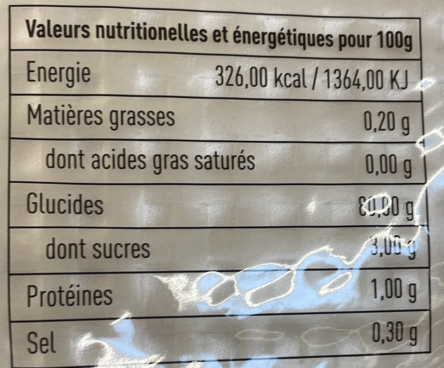 Wei mong Galette de riz packshot