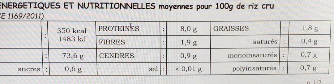 Mas du Bio Riz de camargue semi complet packshot